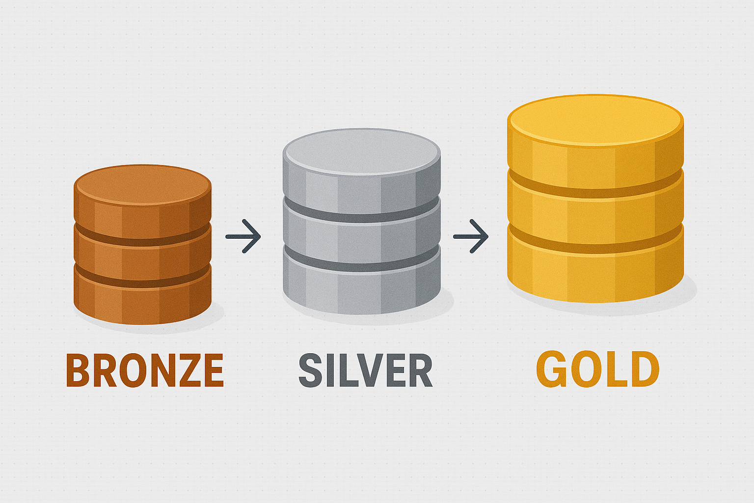 Bronze, Silver, Gold